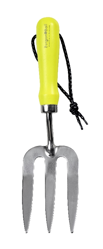FloraBrite Yellow Hand Fork