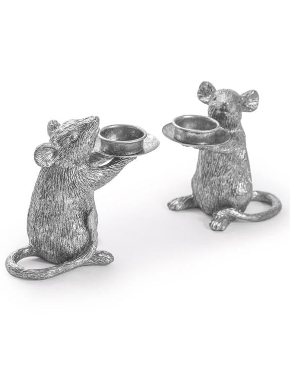 Mouse candle holder