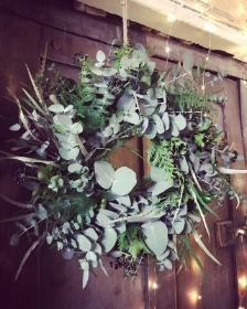 Mixed Eucalyptus Wreath