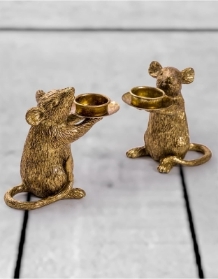 Mouse candle holder