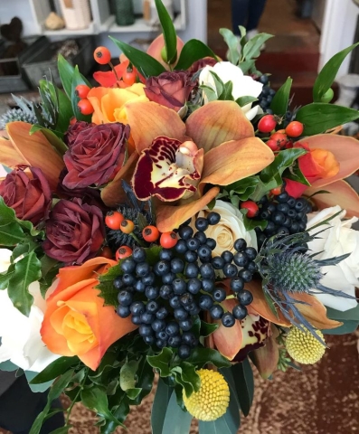 Chocolate Rose and Berries